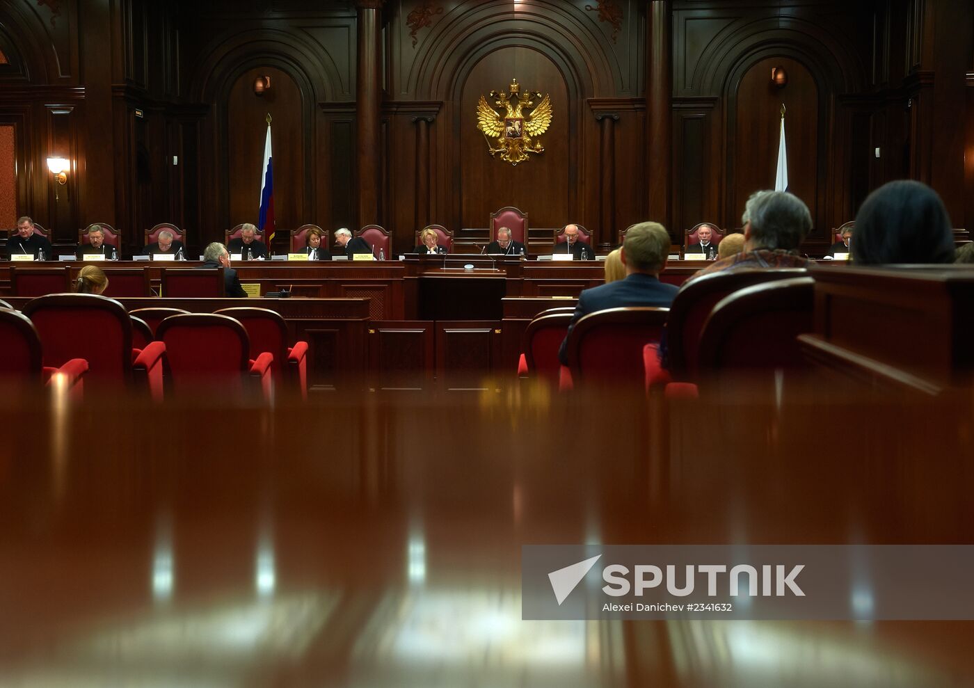 Session of Russian Constitutional Court