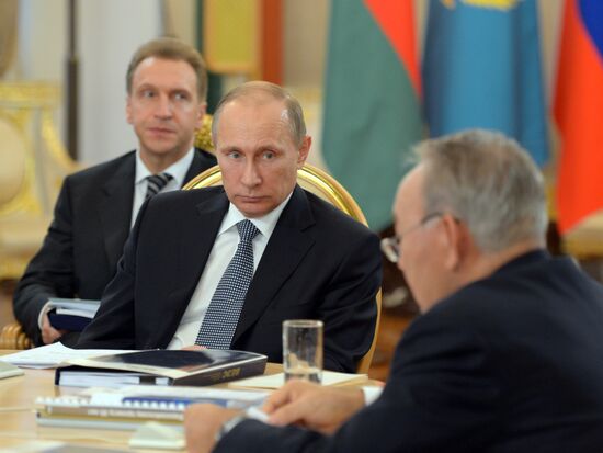 Supreme Eurasian Economic Council meeting