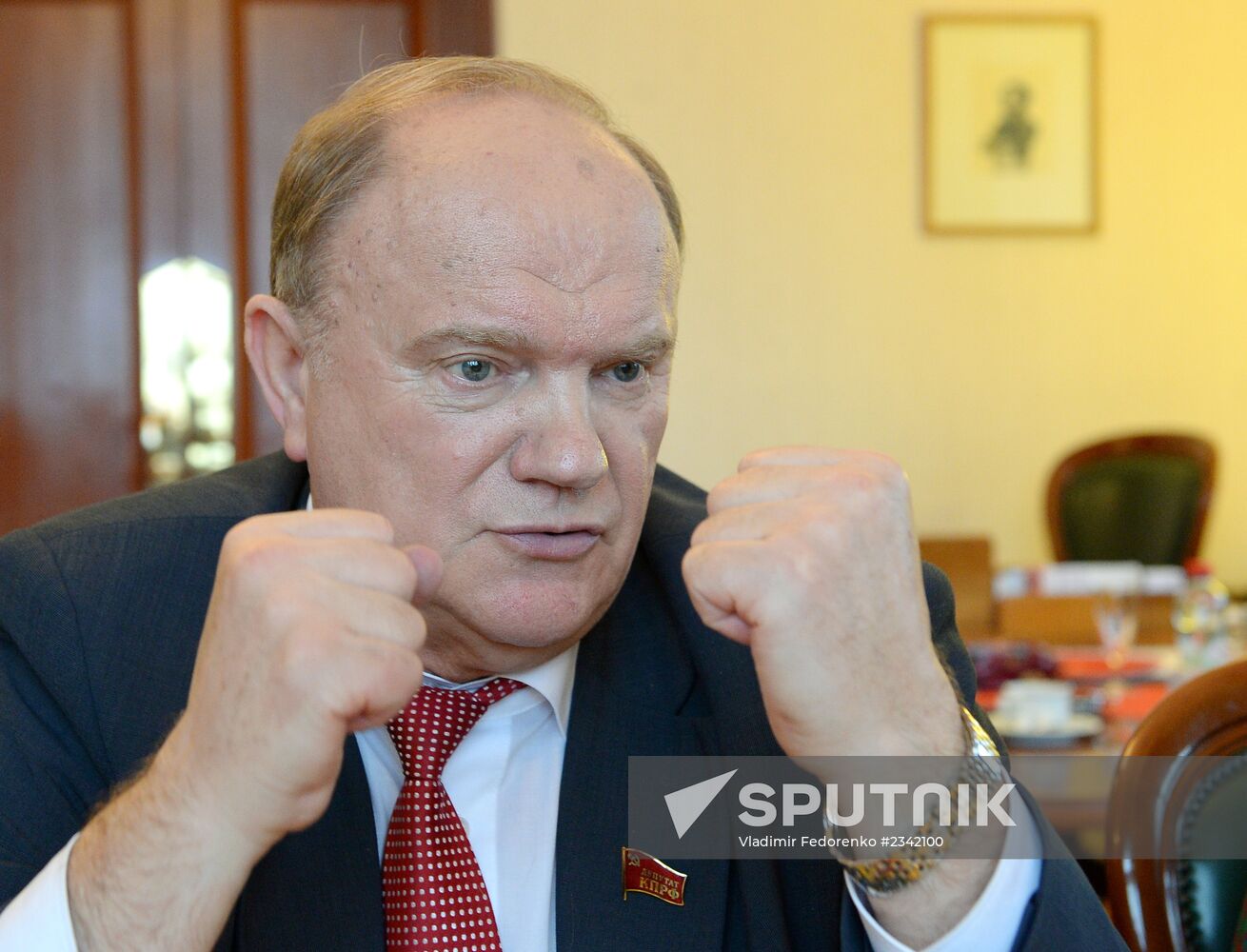 Gennady Zyuganov, Leader of the Communist Party of Russia