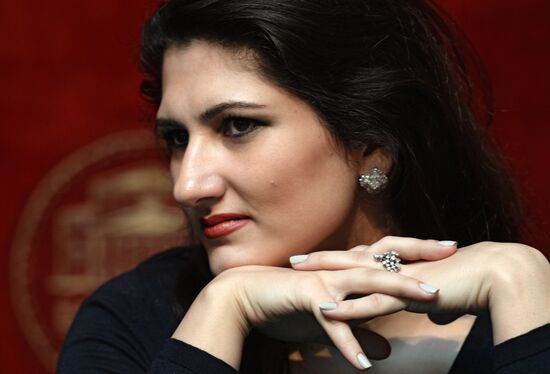 Press conference to mark Yelena Obraztsova's 50 years on stage