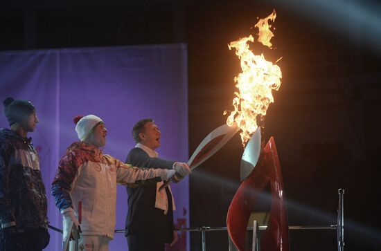 Olympic Torch Relay. Samara Region