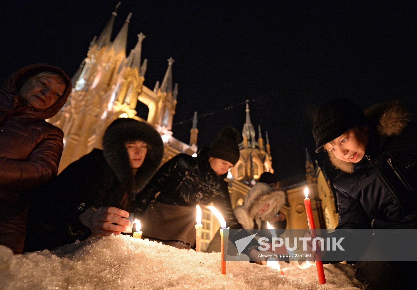 Catholic Christmas celebrated in Russia