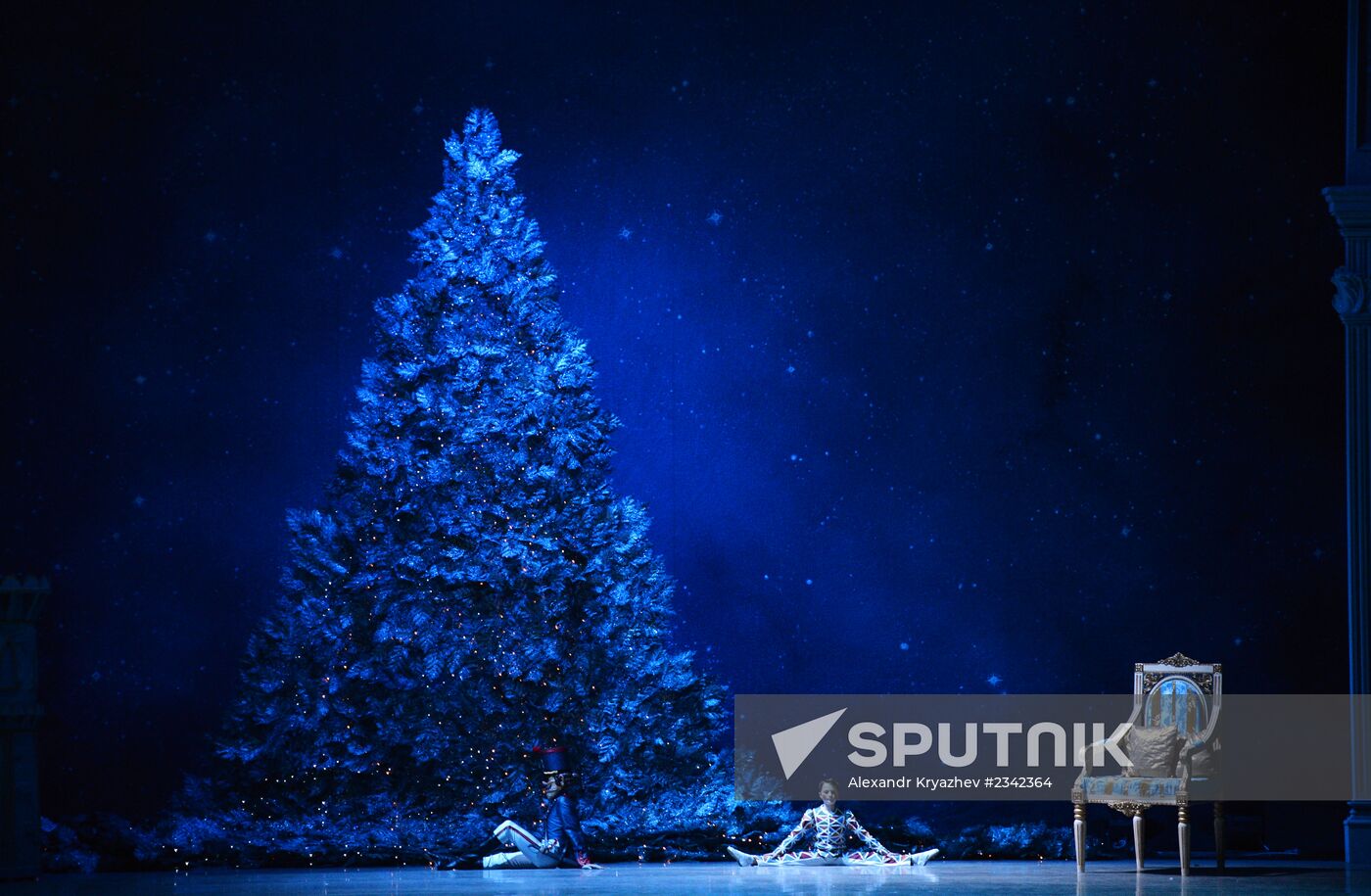 First night of The Nutcracker at Novosibirsk Opera and Ballet Theater