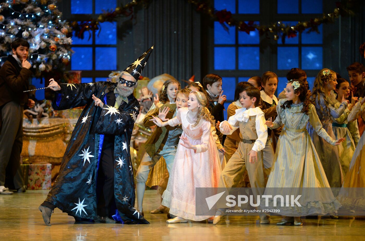 First night of The Nutcracker at Novosibirsk Opera and Ballet Theater