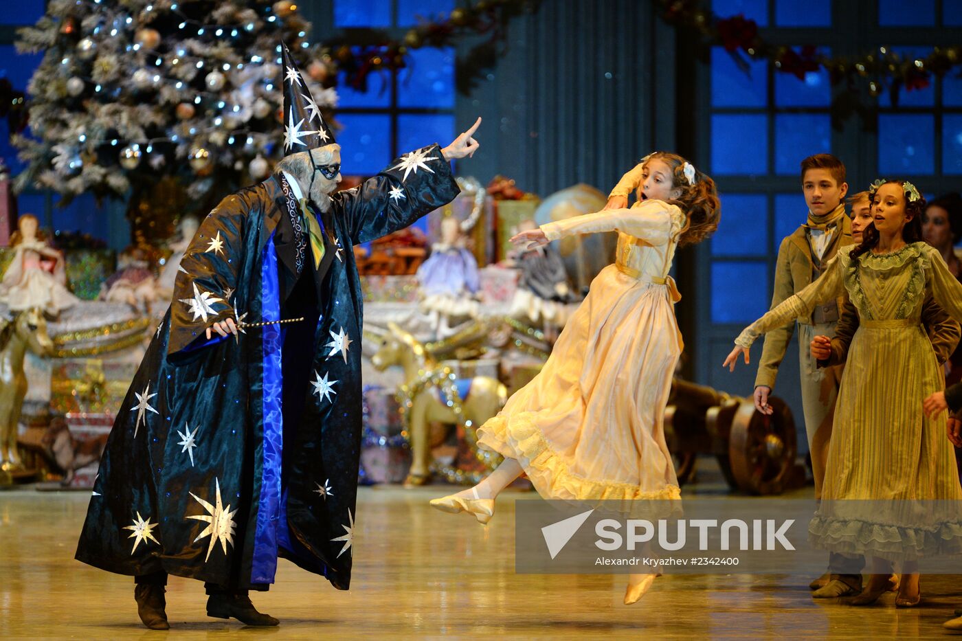 First night of The Nutcracker at Novosibirsk Opera and Ballet Theater