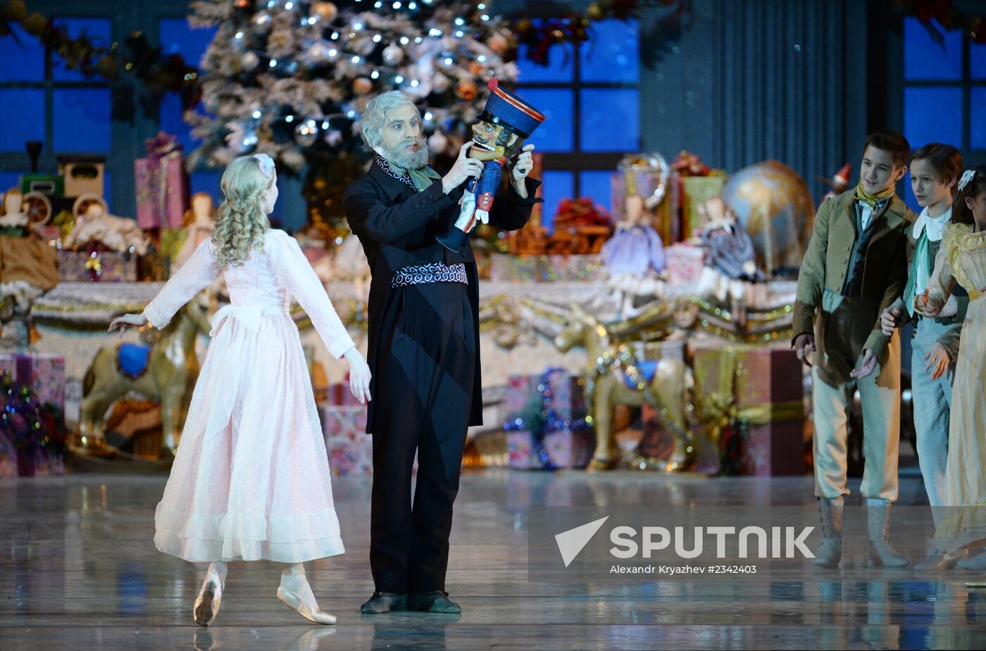 First night of The Nutcracker at Novosibirsk Opera and Ballet Theater