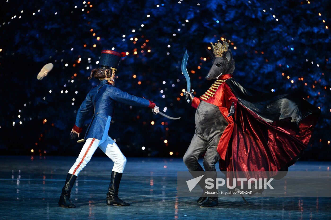 First night of The Nutcracker at Novosibirsk Opera and Ballet Theater
