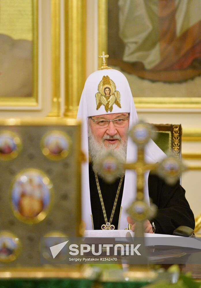 Meeting of Holy Synov of Russian Orthodox Church