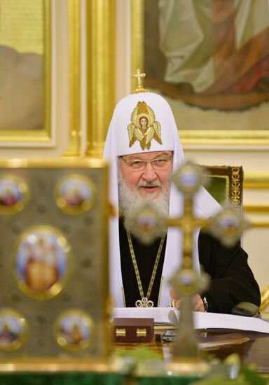 Meeting of Holy Synov of Russian Orthodox Church