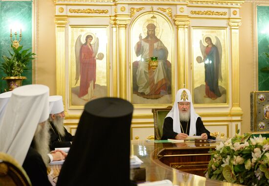 Meeting of Holy Synov of Russian Orthodox Church