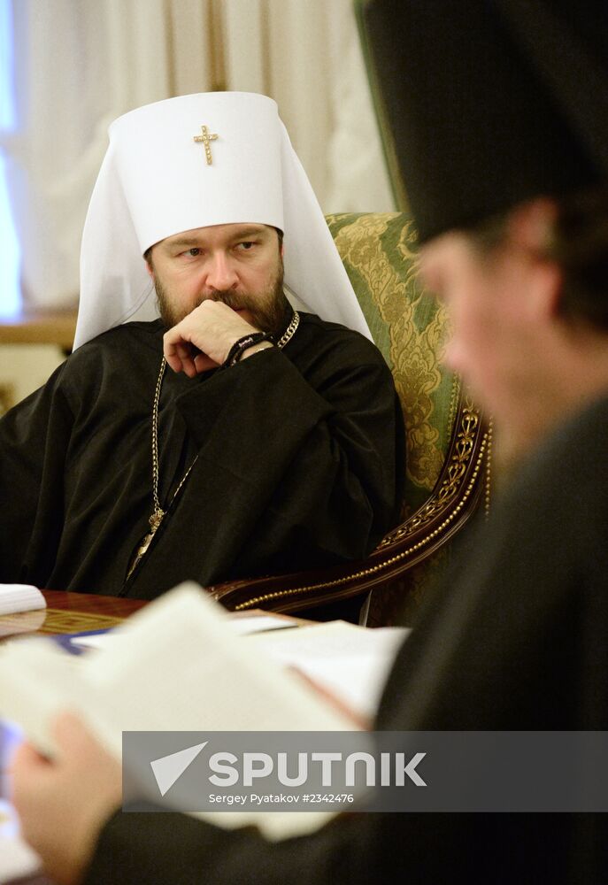 Meeting of Holy Synov of Russian Orthodox Church