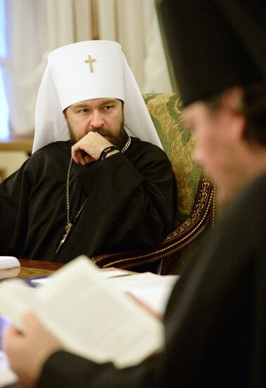 Meeting of Holy Synov of Russian Orthodox Church