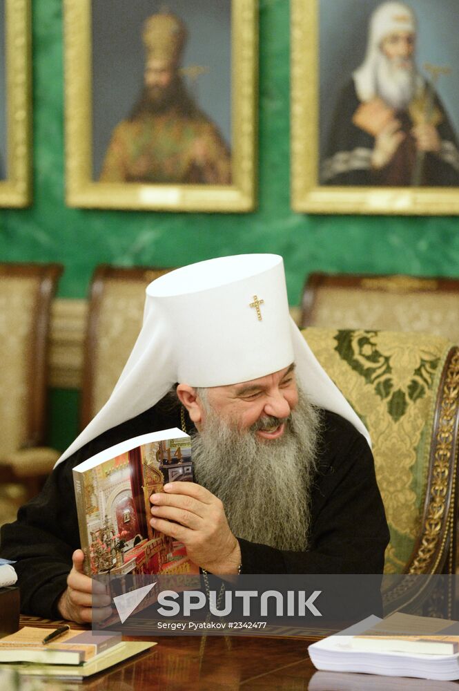 Meeting of Holy Synov of Russian Orthodox Church