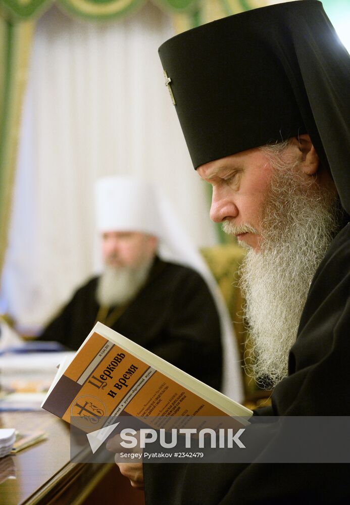 Meeting of Holy Synov of Russian Orthodox Church