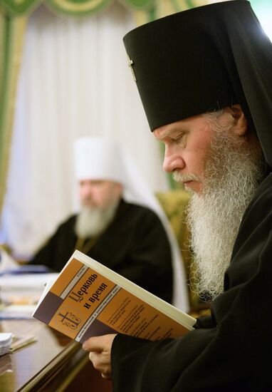 Meeting of Holy Synov of Russian Orthodox Church