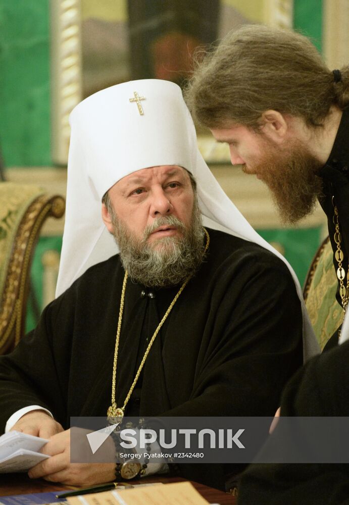 Meeting of Holy Synov of Russian Orthodox Church