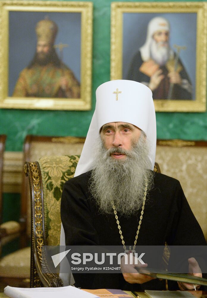 Meeting of Holy Synod of Russian Orthodox Church