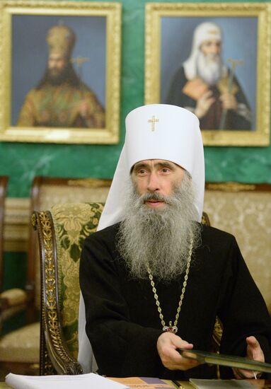 Meeting of Holy Synod of Russian Orthodox Church