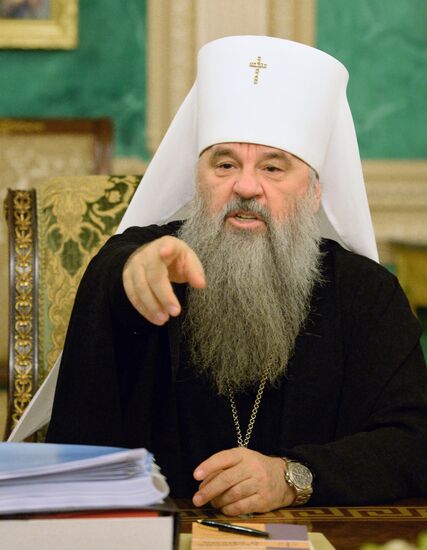 Meeting of Holy Synod of Russian Orthodox Church