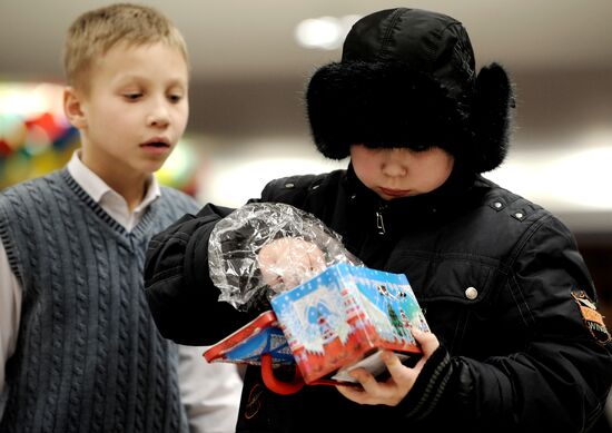 New Year celebrations in Kremlin