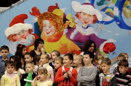 New Year celebrations in Kremlin