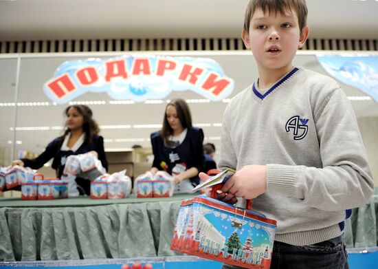 New Year celebrations in Kremlin