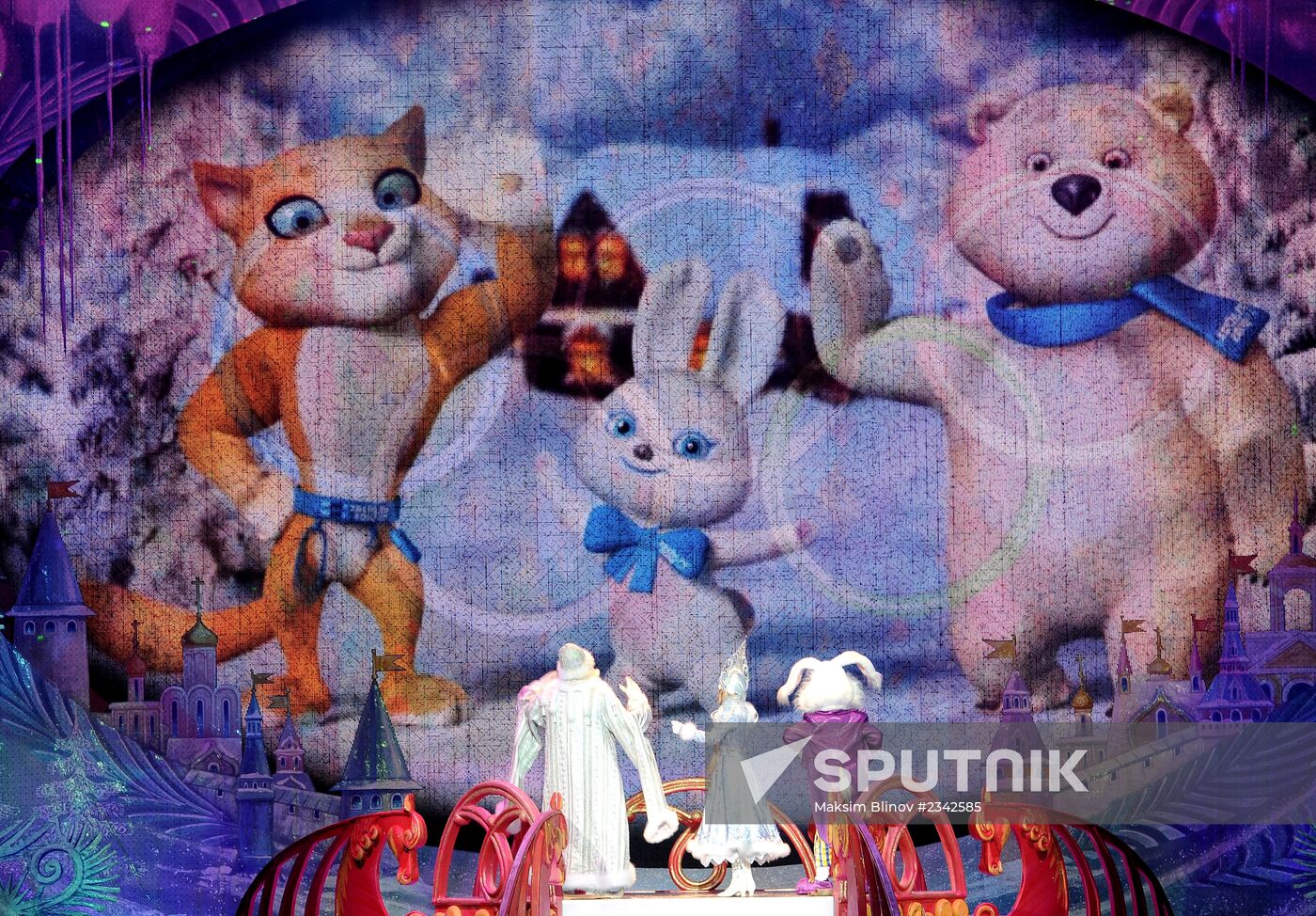 New Year celebrations in Kremlin