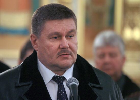 Memorial service for Mikhail Kalashnikov in Izhevsk