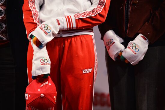 Presentation of Russian Olympic, Paralympic uniforms