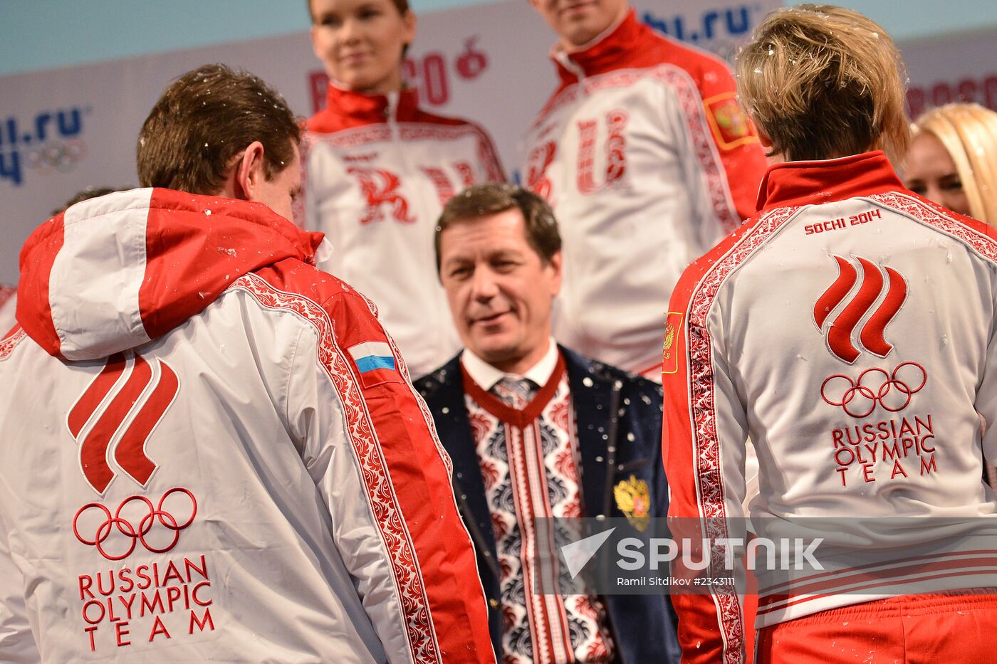 Presentation of Russian Olympic, Paralympic uniforms