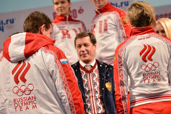 Presentation of Russian Olympic, Paralympic uniforms