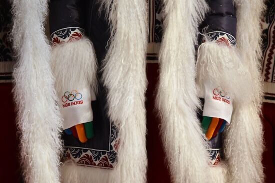 Presentation of Russian Olympic, Paralympic uniforms