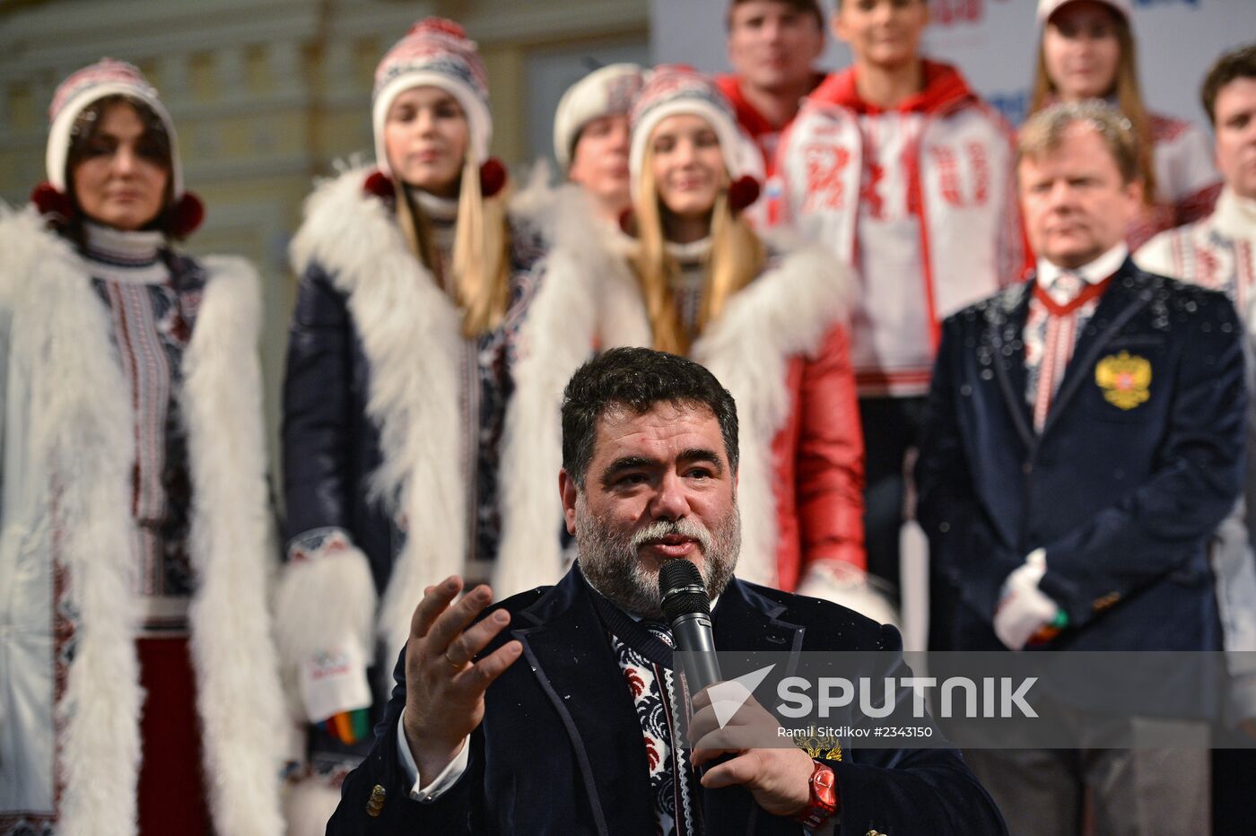 Presentation of Russian Olympic, Paralympic uniforms