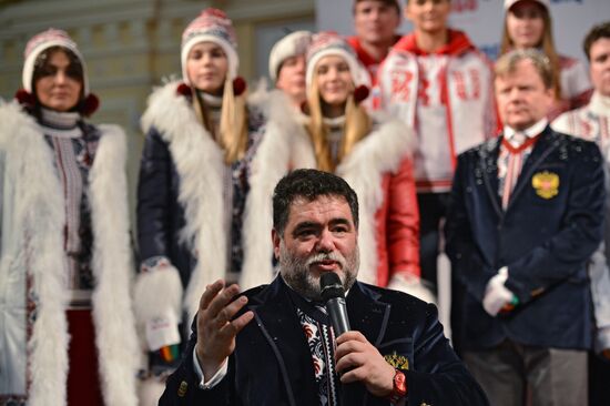 Presentation of Russian Olympic, Paralympic uniforms