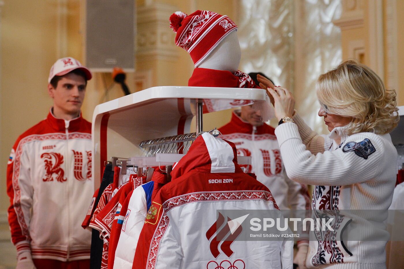 Presentation of Russian Olympic, Paralympic uniforms