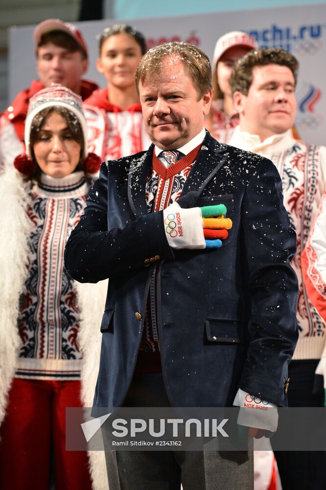 Presentation of Russian Olympic, Paralympic uniforms