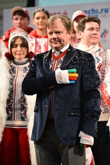 Presentation of Russian Olympic, Paralympic uniforms