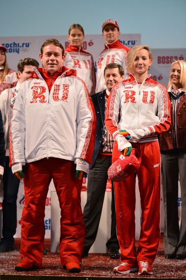 Presentation of Russian Olympic, Paralympic uniforms