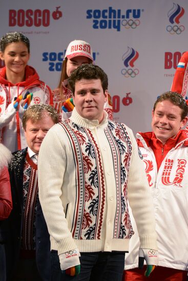 Presentation of Russian Olympic, Paralympic uniforms