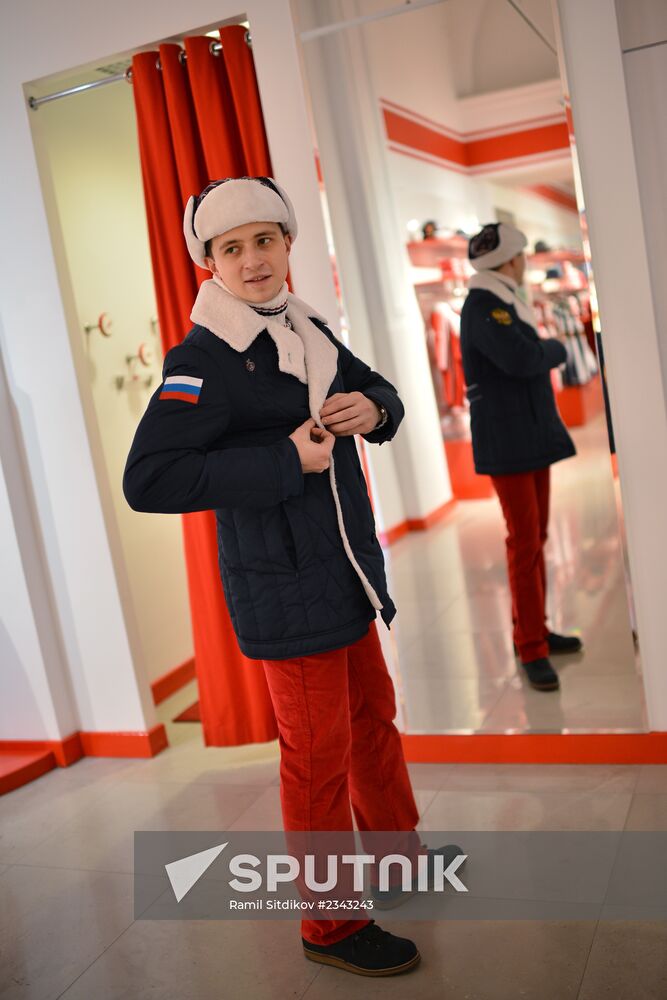 Presentation of Russian Olympic, Paralympic uniforms