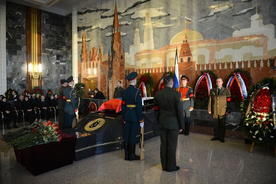 Mikhail Kalashnikov's Funeral