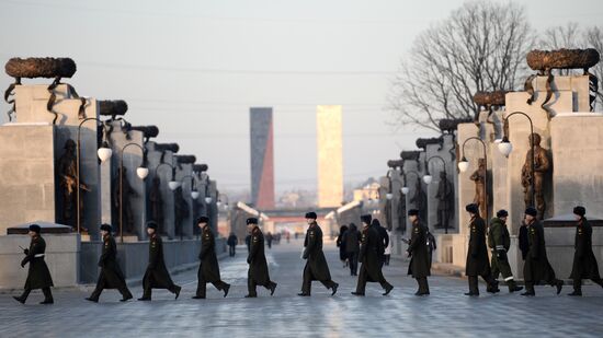 Mikhail Kalashnikov's funeral