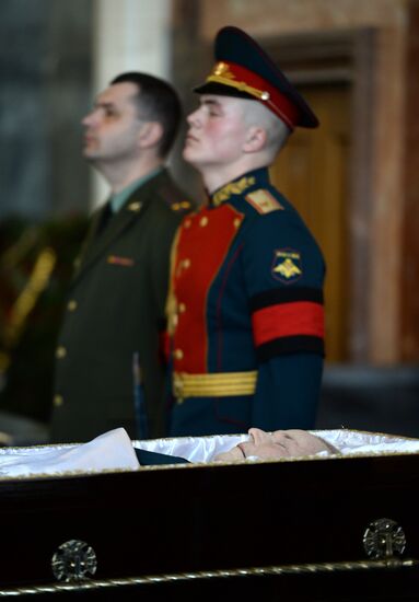 Mikhail Kalashnikov's funeral