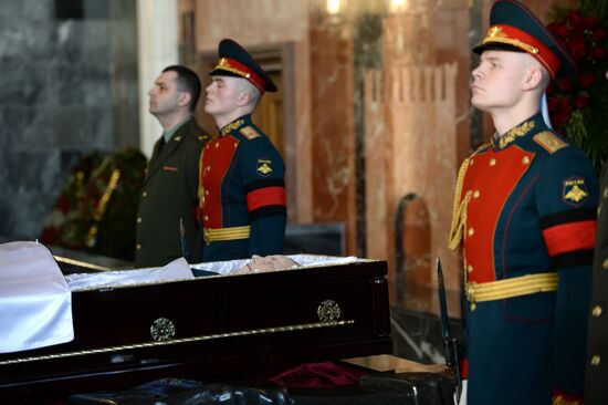 Mikhail Kalashnikov's funeral