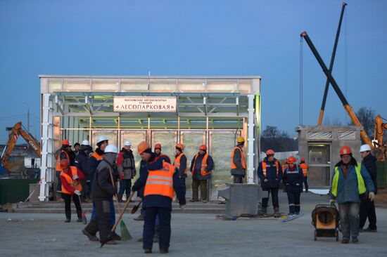 Trial run on new Lesoparkovaya-Bitsevsky Park metro link