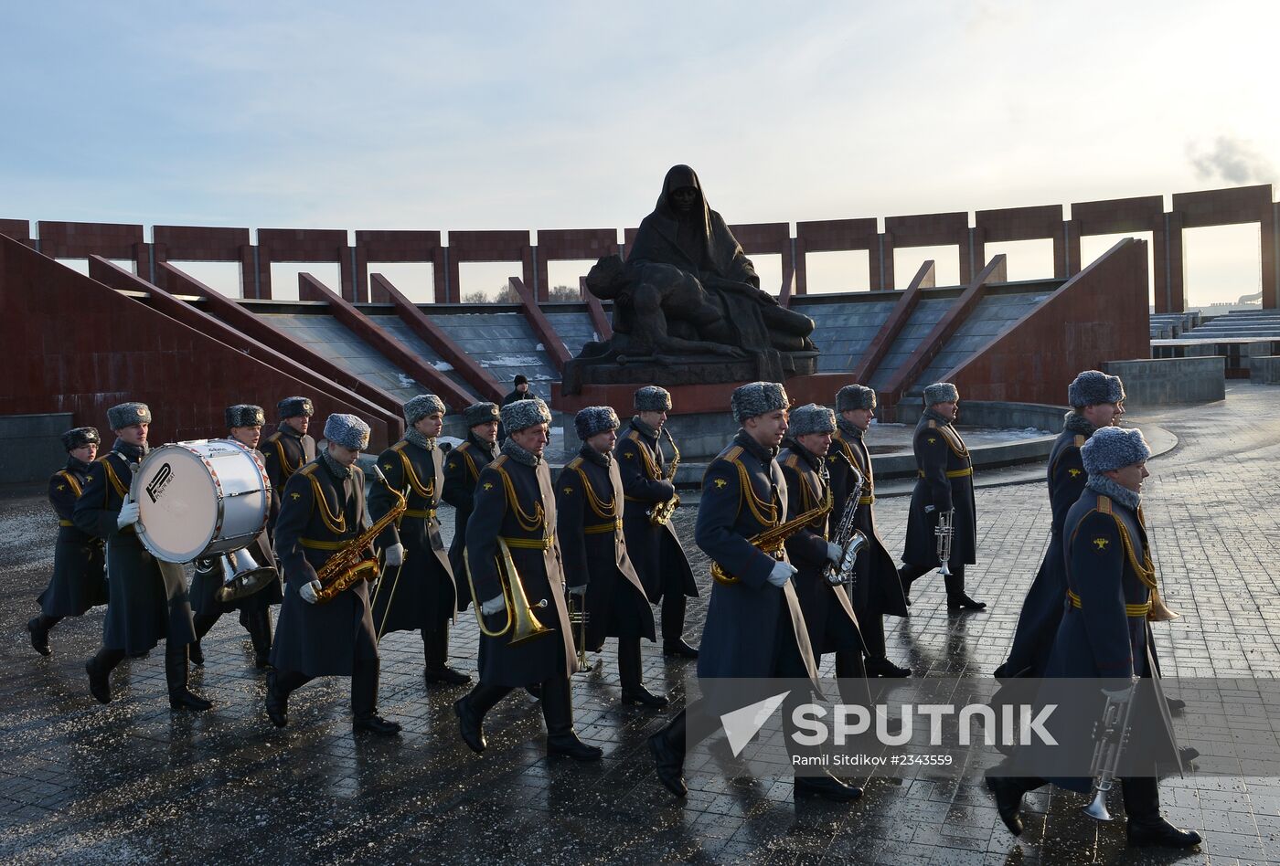 Mikhail Kalashnikov's funeral
