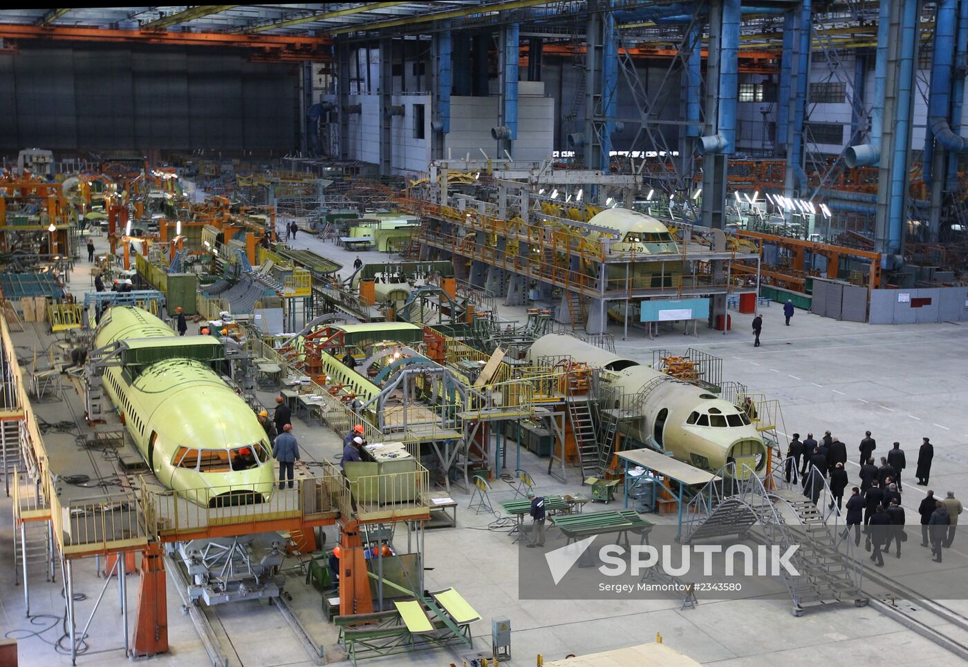 Antonov State Company aviation plant in Ukraine
