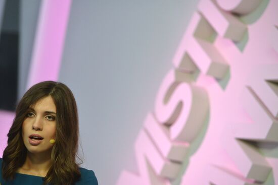 News conference with Maria Alyokhina and Nadezhda Tolokonnikova