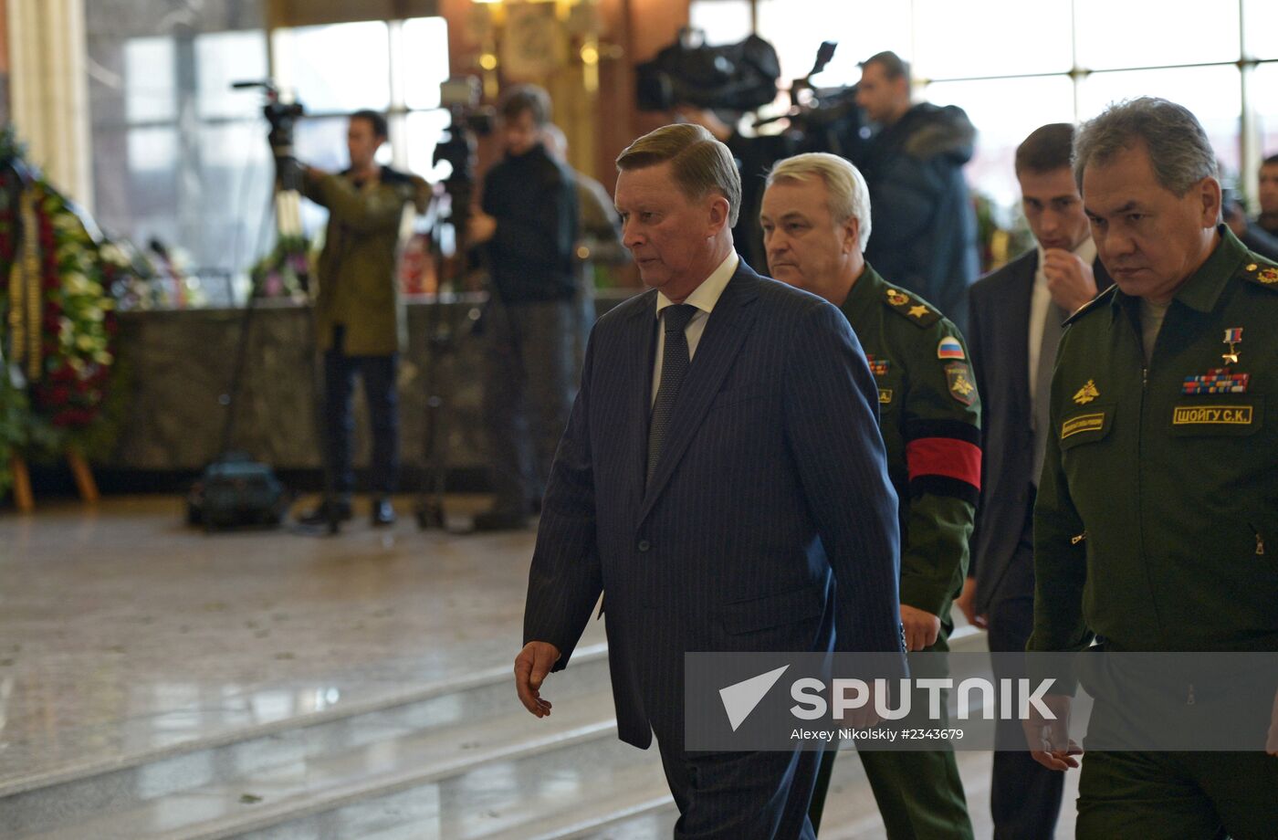 Mikhail Kalashnikov's funeral