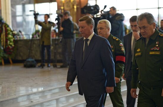 Mikhail Kalashnikov's funeral